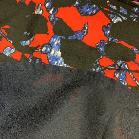 Peter Pilotto for Target Floral Shift Dress Colorful Sz Large Contemporary Chic - Picture 9 of 11